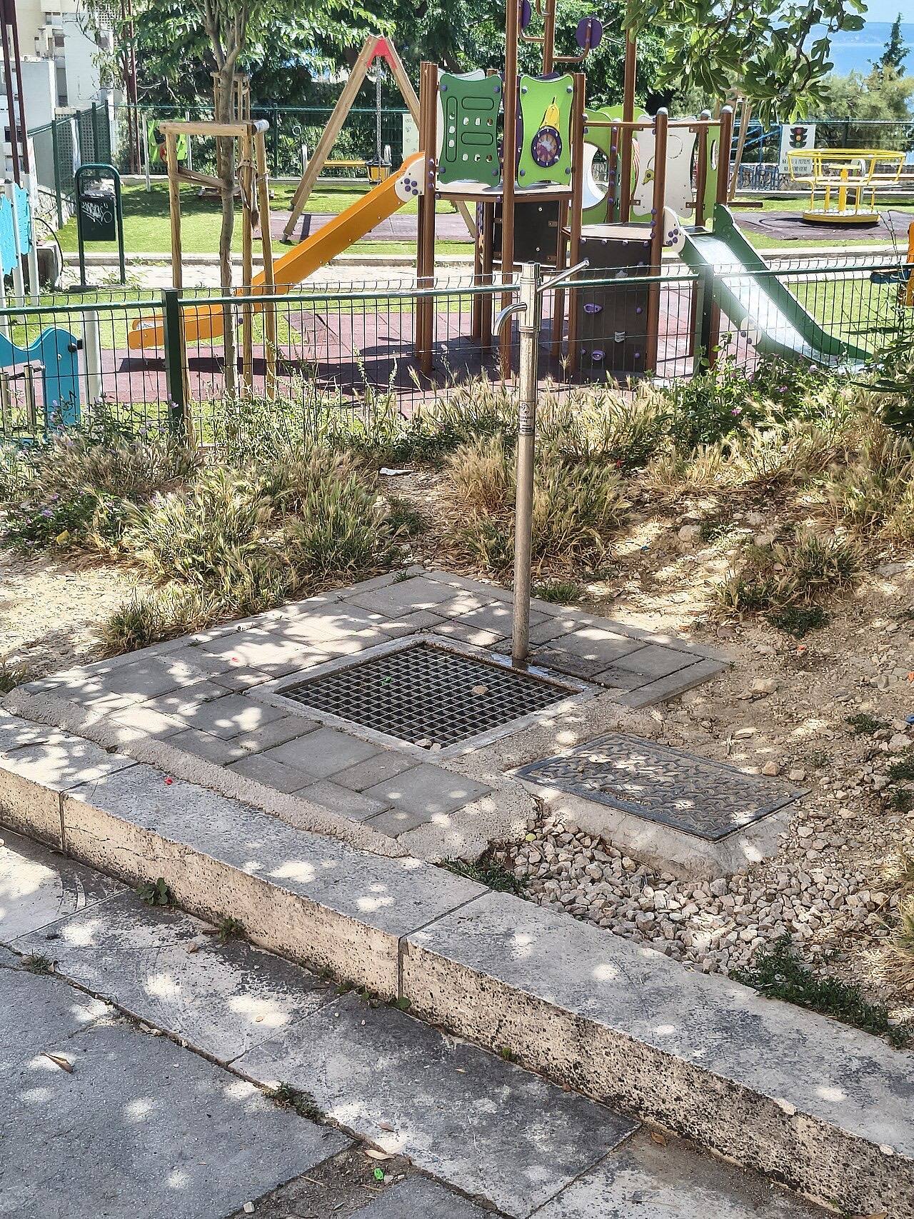 A drinking water tap in the Mertojak district of Split