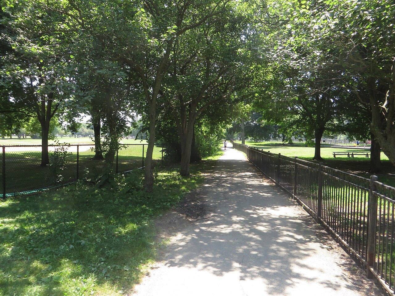 Chicago Lakefront Trail, Lincoln Park, Chicago, Illinois