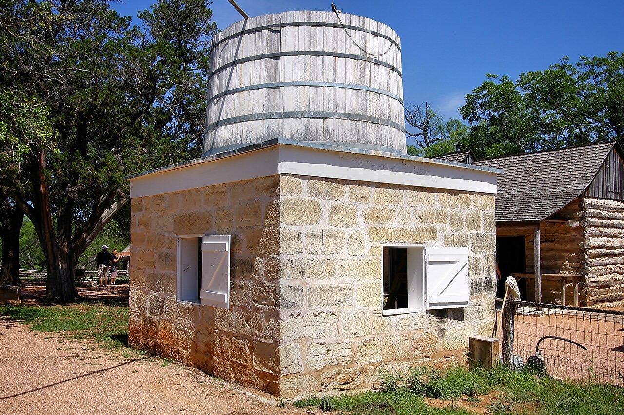 Cistern Sauer Beckmann Farm Texas 2023